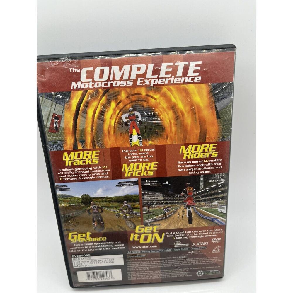 MX Rider PS2 PlayStation 2 - Tested - Picture 2 of 5